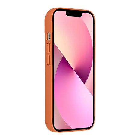 AG Matte Glass AG Matte Glass iPhone 13 & 14 Backcover hoesje - Magsafe full protection cover - Oranje AG Matte Glass AG Matte Glass iPhone 13 & 14 Backcover hoesje - Magsafe full protection cover - Oranje