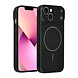 AG Matte Glass AG Matte Glass iPhone 13 & 14 Back cover coque - Magsafe full protection cover - Noir AG Matte Glass AG Matte Glass iPhone 13 & 14 Back cover coque - Magsafe full protection cover - Noir