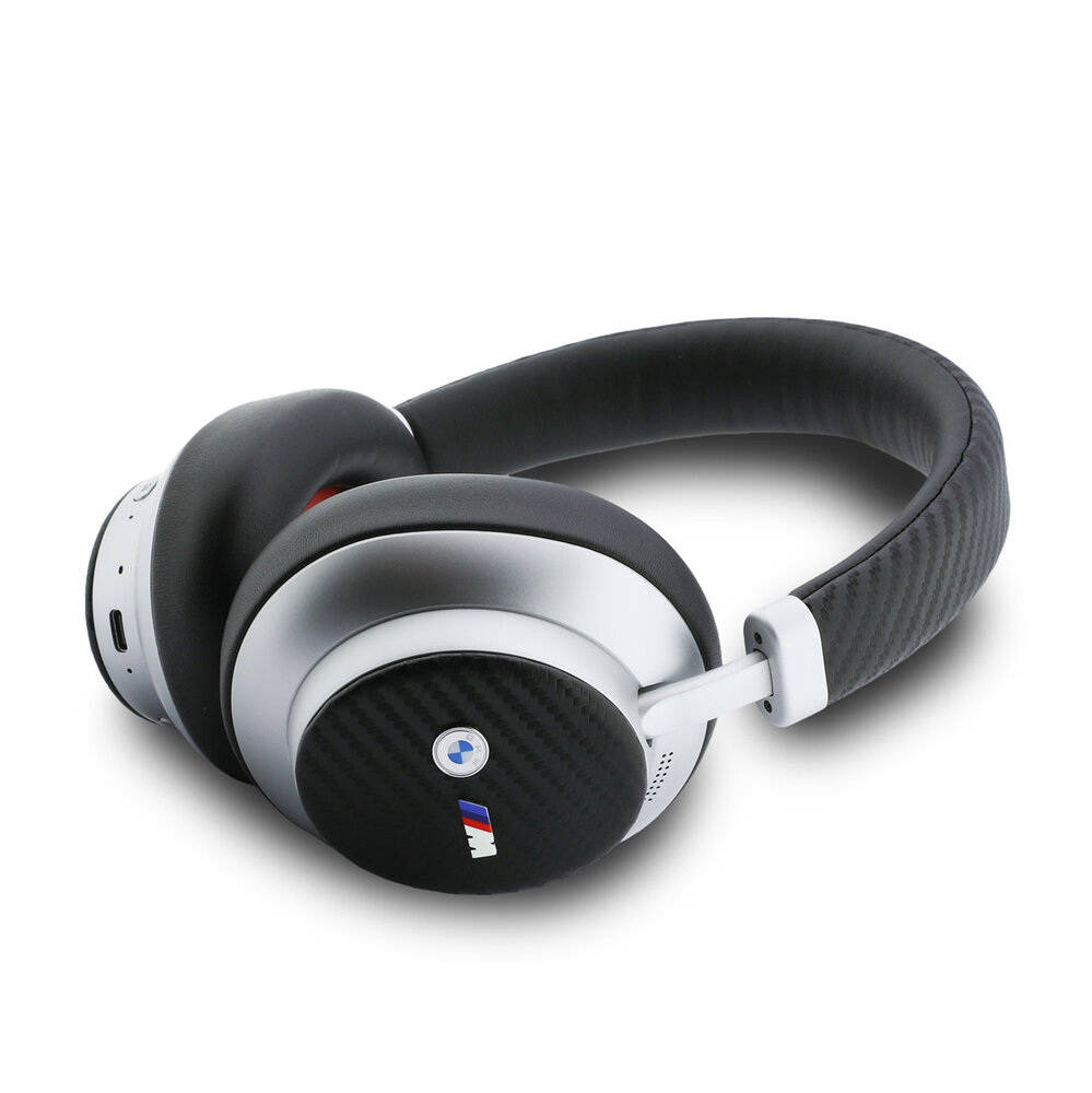 BMW BMW Headphones - Headphones Carbon Metal Logo Mk - Silver BMW BMW Headphones - Headphones Carbon Metal Logo Mk - Silver