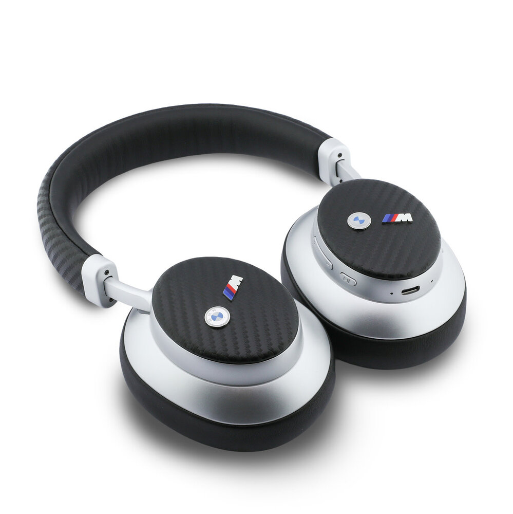 BMW BMW Kopfhörer - Headphones Carbon Metal Logo Mk - Silber BMW BMW Kopfhörer - Headphones Carbon Metal Logo Mk - Silber