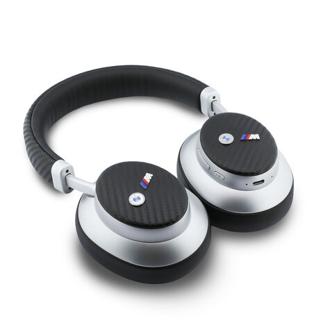 BMW BMW Écouteurs - Headphones Carbon Metal Logo Mk - Argent BMW BMW Écouteurs - Headphones Carbon Metal Logo Mk - Argent