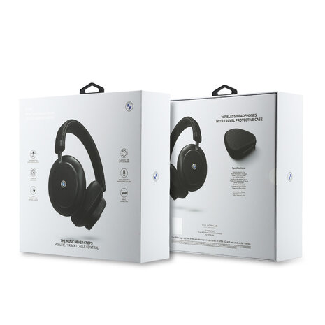 BMW BMW M Écouteurs - Headphones Metal Logo Mk - Noir BMW BMW M Écouteurs - Headphones Metal Logo Mk - Noir