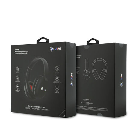 BMW BMW M Écouteurs - Bluetooth Headphones Printed logos - Noir BMW BMW M Écouteurs - Bluetooth Headphones Printed logos - Noir