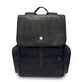 BMW BMW M Rugtas - SIG Backpack 15 Inch met Zijvakken & Metalen Logo - Zwart