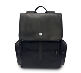 BMW BMW M Rugtas - SIG Backpack 15 Inch met Zijvakken & Metalen Logo - Zwart BMW BMW M Rugtas - SIG Backpack 15 Inch met Zijvakken & Metalen Logo - Zwart