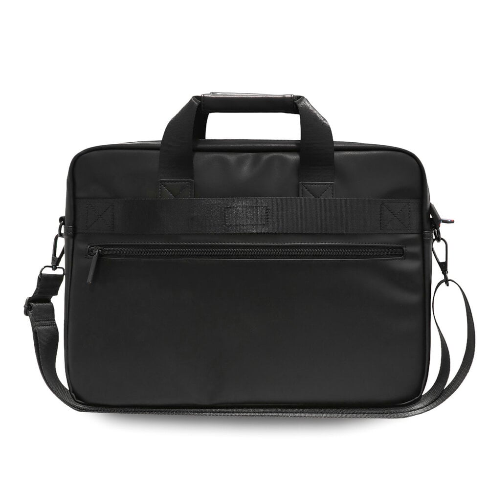 BMW BMW M Laptop Tasche - PU-Carbonfächer & Metalllogo - 15 Inch - Schwarz BMW BMW M Laptop Tasche - PU-Carbonfächer & Metalllogo - 15 Inch - Schwarz