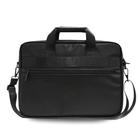 BMW BMW M Laptop Tas - COMP. BAG PU CARBON POCKETS & METAL LOGO 15 Inch - Zwart BMW BMW M Laptop Tas - COMP. BAG PU CARBON POCKETS & METAL LOGO 15 Inch - Zwart