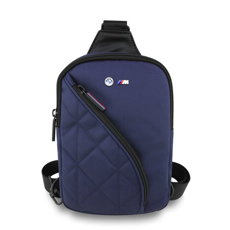 BMW BMW M Wallet Tasche - Crossbody Nylonfach & Metalllogo - Navy BMW BMW M Wallet Tasche - Crossbody Nylonfach & Metalllogo - Navy
