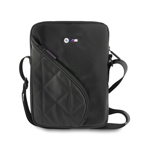 BMW BMW M Tablet Tasche - PU-Carbonfach & Metalllogo - 10 Zoll - Schwarz BMW BMW M Tablet Tasche - PU-Carbonfach & Metalllogo - 10 Zoll - Schwarz