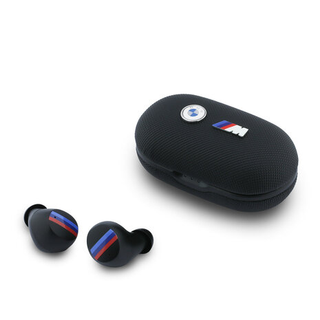 BMW BMW M Earplugs - TWS Metal Logo - Black BMW BMW M Earplugs - TWS Metal Logo - Black