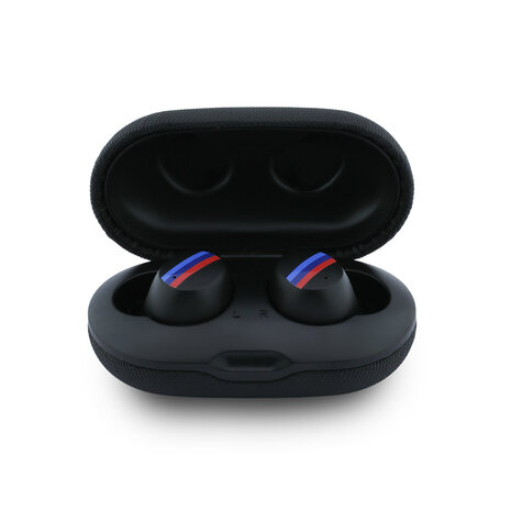 BMW BMW M Bouchons d'oreilles - TWS Metal Logo - Noir BMW BMW M Bouchons d'oreilles - TWS Metal Logo - Noir