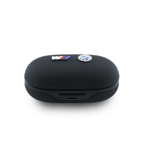 BMW BMW M Bouchons d'oreilles - TWS Metal Logo - Noir BMW BMW M Bouchons d'oreilles - TWS Metal Logo - Noir