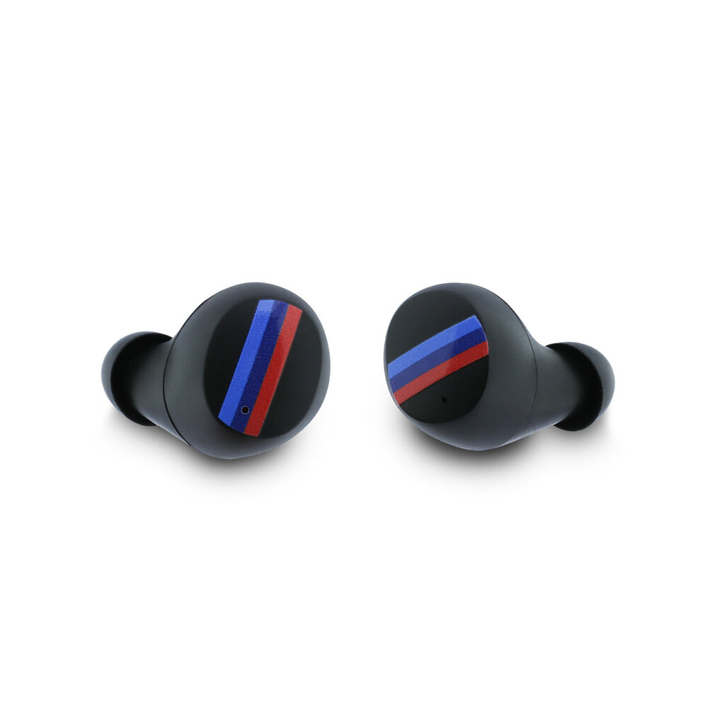 BMW BMW M Bouchons d'oreilles - TWS Metal Logo - Noir BMW BMW M Bouchons d'oreilles - TWS Metal Logo - Noir