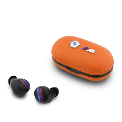 BMW BMW M Bouchons d'oreilles - TWS Metal Logo - Orange BMW BMW M Bouchons d'oreilles - TWS Metal Logo - Orange