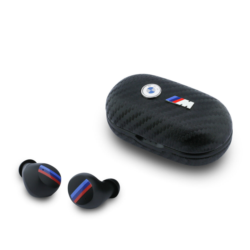 BMW BMW M Earplugs - TWS Carbon Metal Logo - Black