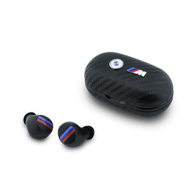 BMW BMW M Earplugs - TWS Carbon Metal Logo - Black
