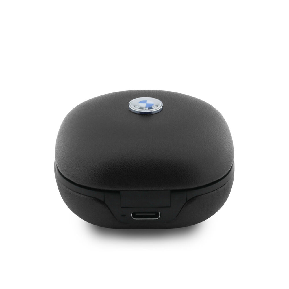 BMW BMW M Earplugs - TWS Leather Metal Logo - Black