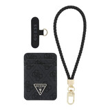 Guess Guess Cords & Straps - BP CARDSLOT MAGSAFE & STRAP TRIANGLE - Zwart