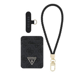 Guess Guess Cords & Straps - BP CARDSLOT MAGSAFE & STRAP TRIANGLE - Zwart Guess Guess Cords & Straps - BP CARDSLOT MAGSAFE & STRAP TRIANGLE - Zwart