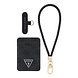 Guess Guess Cords & Straps - Cardslot Magsafe & Strap Triangle - Black Guess Guess Cords & Straps - Cardslot Magsafe & Strap Triangle - Black