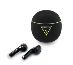 Guess Guess Earplugs - TWS Gold Line Triangle Electroplate - Black Guess Guess Earplugs - TWS Gold Line Triangle Electroplate - Black