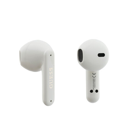 Guess Guess Bouchons d'oreilles - TWS W/ Pearl Strap - Blanc Guess Guess Bouchons d'oreilles - TWS W/ Pearl Strap - Blanc