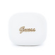 Guess Guess öhrstoepsel - TWS With Script Metal Logo - Weiß Guess Guess öhrstoepsel - TWS With Script Metal Logo - Weiß
