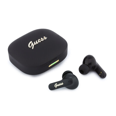 Guess Guess Bouchons d'oreilles - TWS With Script Metal Logo - Noir Guess Guess Bouchons d'oreilles - TWS With Script Metal Logo - Noir