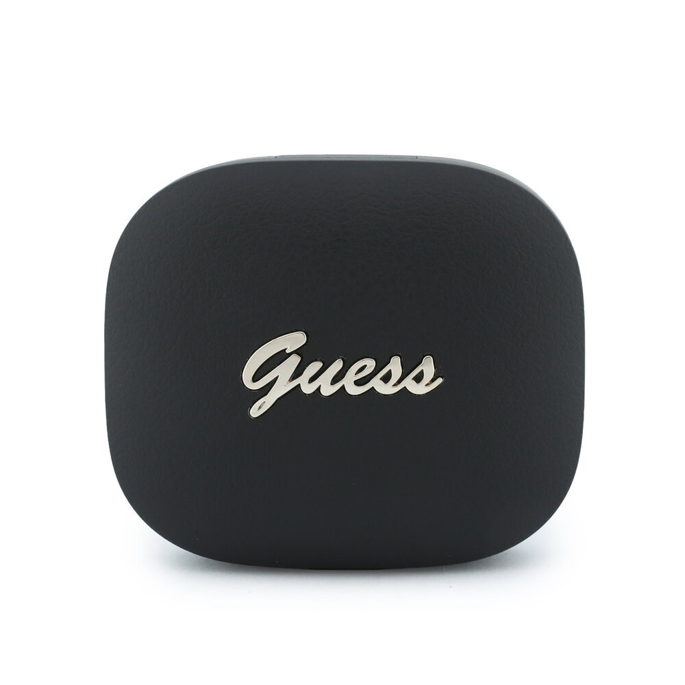 Guess Guess Earplugs - TWS With Script Metal Logo - Black Guess Guess Earplugs - TWS With Script Metal Logo - Black