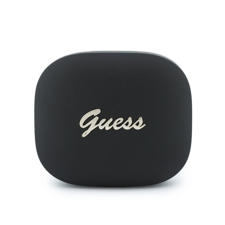 Guess Guess Earplugs - TWS With Script Metal Logo - Black Guess Guess Earplugs - TWS With Script Metal Logo - Black