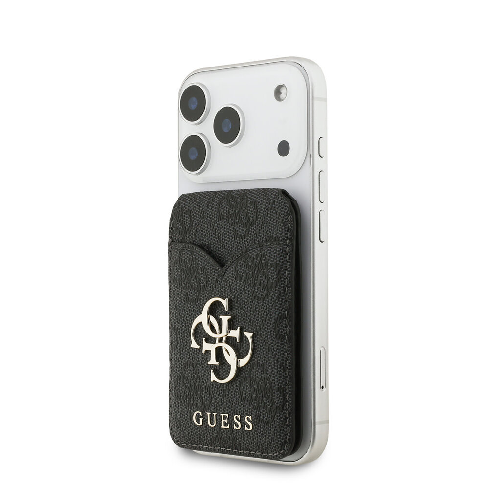 Guess Guess Kartenhalter - 4G Wallet Cardslot Magsafe Stand & Mirror 4G Classic - Schwarz Guess Guess Kartenhalter - 4G Wallet Cardslot Magsafe Stand & Mirror 4G Classic - Schwarz