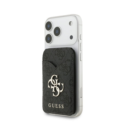 Guess Guess Magsafe Card holder - 4G Wallet Cardslot Magsafe Stand & Mirror 4G Classic - Black Guess Guess Magsafe Card holder - 4G Wallet Cardslot Magsafe Stand & Mirror 4G Classic - Black