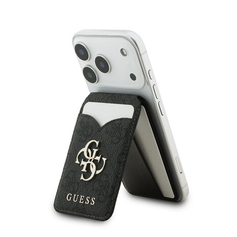 Guess Guess Kartenhalter - 4G Wallet Cardslot Magsafe Stand & Mirror 4G Classic - Schwarz Guess Guess Kartenhalter - 4G Wallet Cardslot Magsafe Stand & Mirror 4G Classic - Schwarz