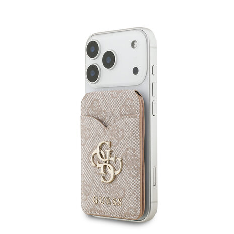 Guess Guess Kartenhalter - 4G Wallet Cardslot Magsafe Stand & Mirror 4G Classic - Rosa Guess Guess Kartenhalter - 4G Wallet Cardslot Magsafe Stand & Mirror 4G Classic - Rosa
