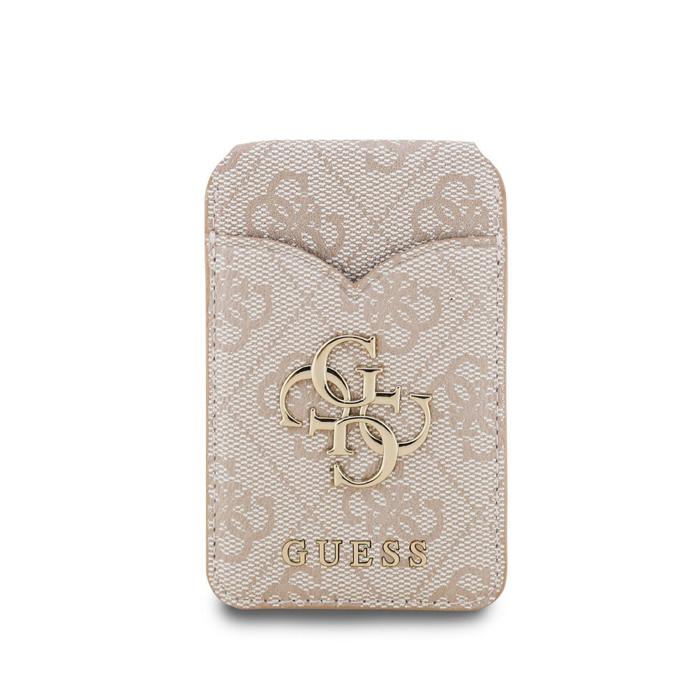Guess Guess Porte-cartes - 4G Wallet Cardslot Magsafe Stand & Mirror 4G Classic - Rose Guess Guess Porte-cartes - 4G Wallet Cardslot Magsafe Stand & Mirror 4G Classic - Rose