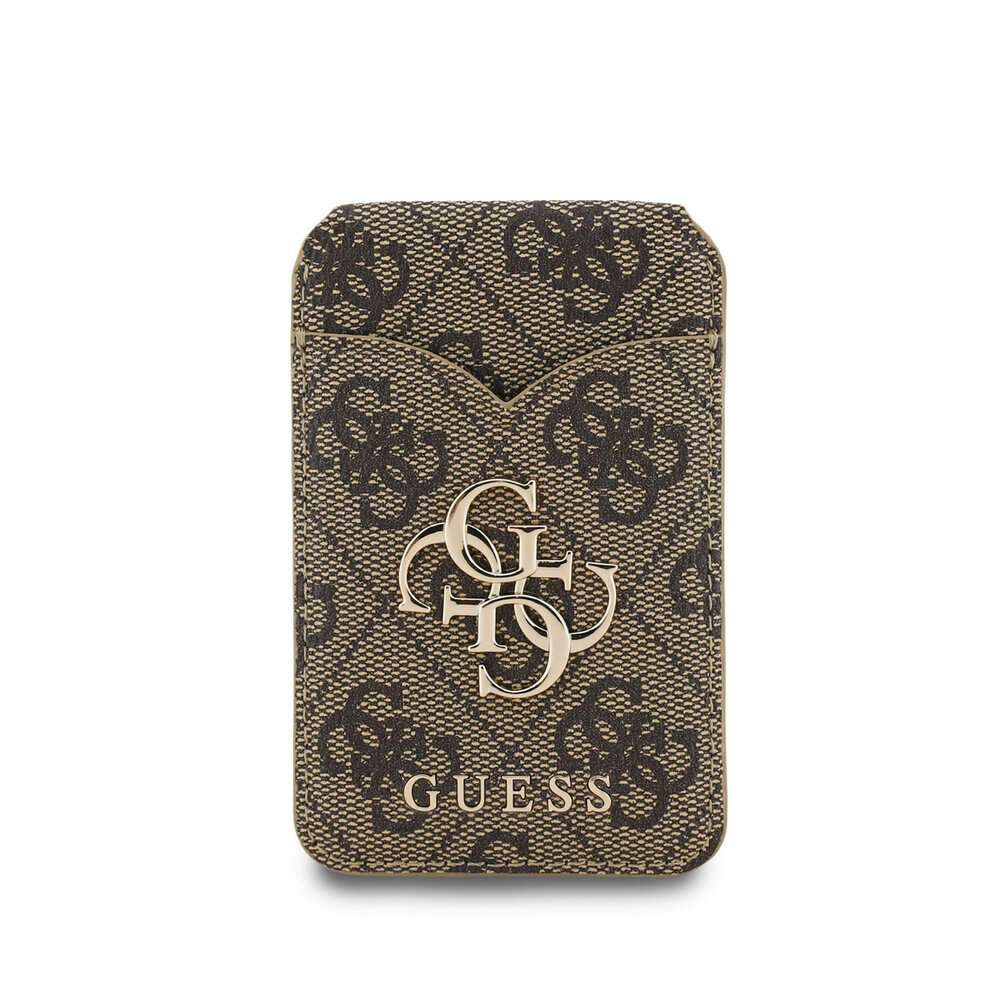 Guess Guess Magsafe Card holder - 4G Wallet Cardslot Magsafe Stand & Mirror 4G Classic - Brown Guess Guess Magsafe Card holder - 4G Wallet Cardslot Magsafe Stand & Mirror 4G Classic - Brown