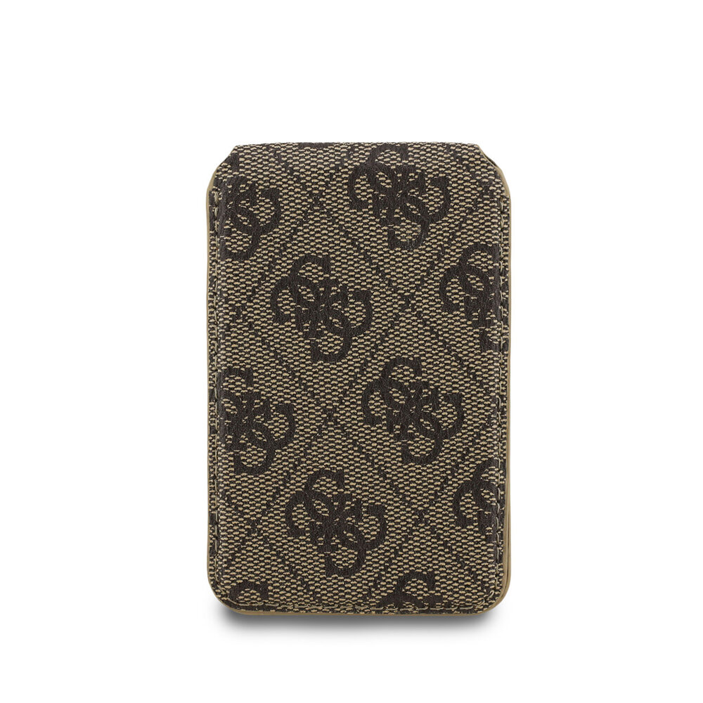 Guess Guess Kartenhalter - 4G Wallet Cardslot Magsafe Stand & Mirror 4G Classic - Braun Guess Guess Kartenhalter - 4G Wallet Cardslot Magsafe Stand & Mirror 4G Classic - Braun
