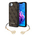 Guess iPhone 16e & 17e Back-Cover hul - 4G Charm - Braun