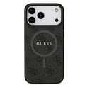 Guess Guess iPhone 17 Pro Max/iPhone 18 Pro Max Handyhülle MagSafe Klassisches 4G-Metalllogo - Schwarz