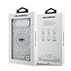 Karl Lagerfeld Karl Lagerfeld iPhone 17 Air Backcover hoesje - MagSafe - IML Karl Head Logo - Grijs