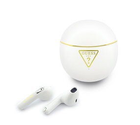 Guess Guess Bouchons d'oreilles - TWS Gold Line Triangle Electroplate - Blanc Guess Guess Bouchons d'oreilles - TWS Gold Line Triangle Electroplate - Blanc