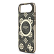 Guess Guess iPhone 17 Air Backcover hoesje - MagSafe - Peony on 4G Background - Zwart