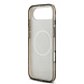 Guess Guess iPhone 17 Air Backcover hoesje - MagSafe - Peony on 4G Background - Zwart