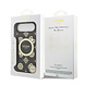 Guess Guess iPhone 17 Air Back cover case - MagSafe - Peony on 4G Background - Black Guess Guess iPhone 17 Air Back cover case - MagSafe - Peony on 4G Background - Black
