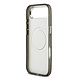 Karl Lagerfeld Karl Lagerfeld iPhone 17 Air Backcover hoesje - MagSafe - IML Glitter K&C Heads Logo - Zwart