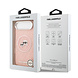 Karl Lagerfeld Karl Lagerfeld iPhone 17 Air Back cover case - MagSafe - IML Glitter K&C Heads Logo - Pink Karl Lagerfeld Karl Lagerfeld iPhone 17 Air Back cover case - MagSafe - IML Glitter K&C Heads Logo - Pink