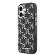 Karl Lagerfeld Karl Lagerfeld iPhone 17 Back cover case - HC MagSafe IML KL Monogram - Black