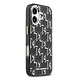 Karl Lagerfeld Karl Lagerfeld iPhone 17 Backcover hoesje - HC MagSafe IML KL Monogram - Zwart Karl Lagerfeld Karl Lagerfeld iPhone 17 Backcover hoesje - HC MagSafe IML KL Monogram - Zwart