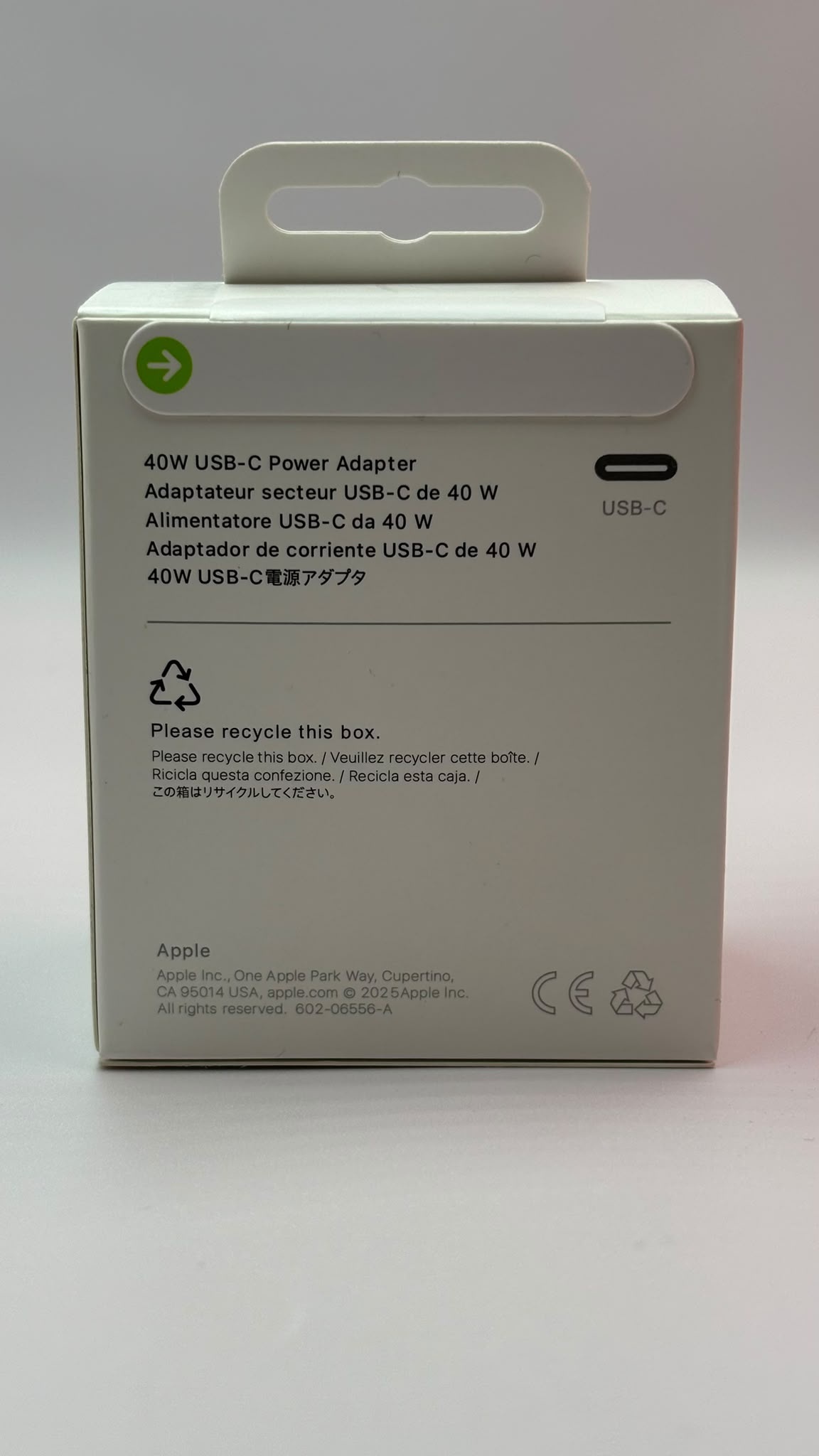Apple Apple Adapter - USB-C 40W Power Adapter - Wit, foto 4 van 4