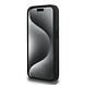 Guess Guess iPhone 15 Pro Backcover hoesje - HC O Grained PU Big 4G Logo - Zwart Guess Guess iPhone 15 Pro Backcover hoesje - HC O Grained PU Big 4G Logo - Zwart